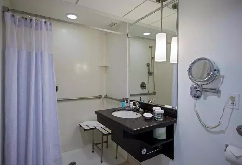 身障者適用キングサイズベッドルーム, Crowne Plaza Suffern Mahwah, An Ihg