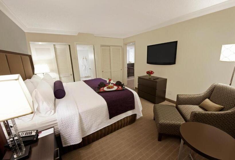스위트 킹사이즈 침대, Crowne Plaza Suffern Mahwah, An Ihg