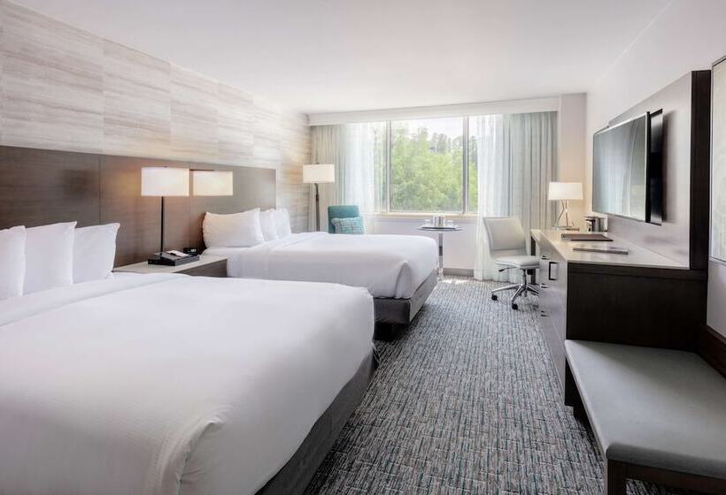 带2个双人床的标准工作室, Doubletree By Hilton Birmingham Perimeter Park