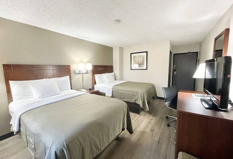 غرفه قياسيه سريرين مزدوجين, Econo Lodge Cartersvilleemerson Lake Point