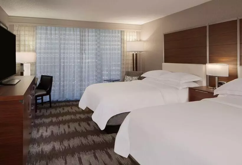 ２ダブルベッドのスタンダードルーム, Hilton Tampa Airport Westshore