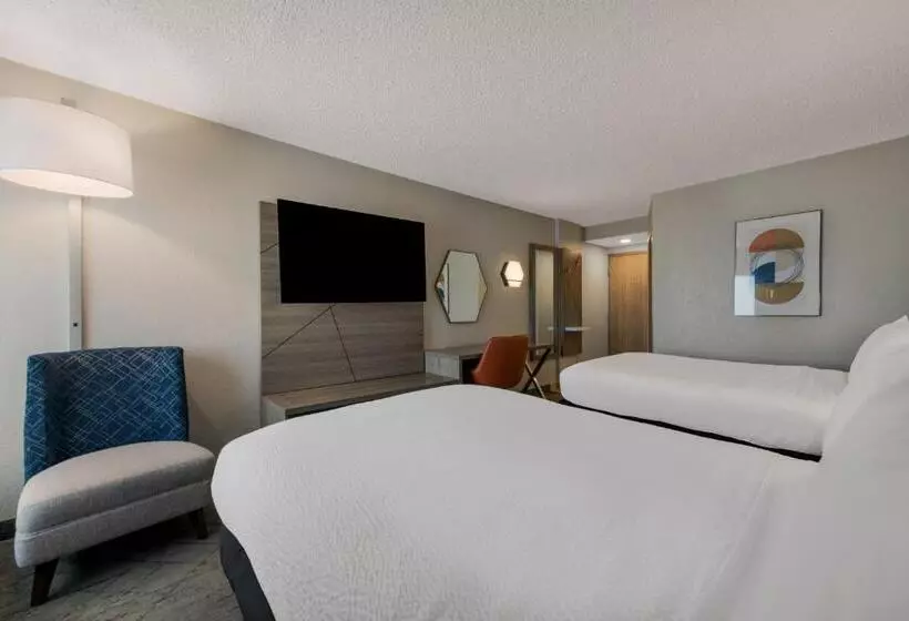 ２ダブルベッドのスタンダードルーム, Holiday Inn Express Hotels  Hampton, An Ihg