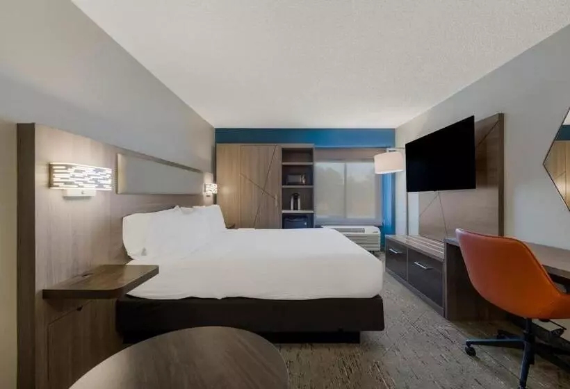 キングサイズベッドのスタンダードルーム, Holiday Inn Express Hotels  Hampton, An Ihg