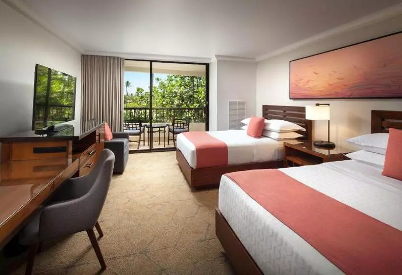 ２ダブルベッドのスタンダードルーム, Sheraton Maui Resort & Spa