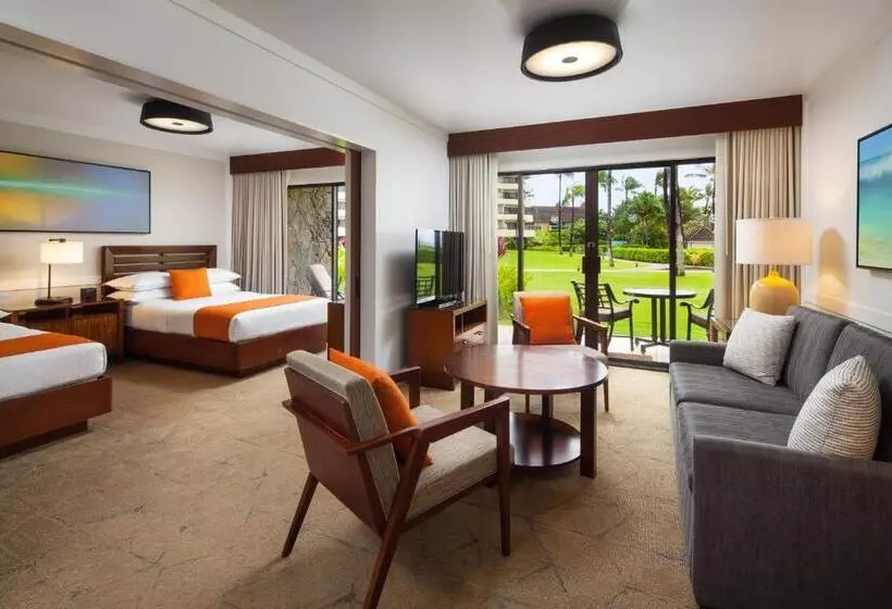 キングサイズベッドのスイートルーム, Sheraton Maui Resort & Spa