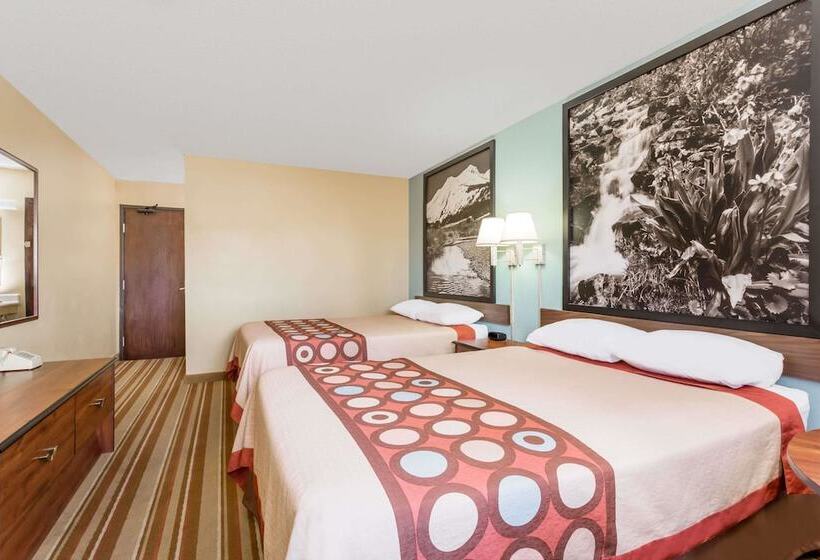 חדר סטנדרט שתי מיטות זוגיות, Super 8 By Wyndham Dillon/breckenridge Area