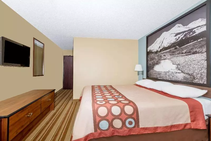 キングサイズベッドのスタンダードルーム, Super 8 By Wyndham Dillon/breckenridge Area