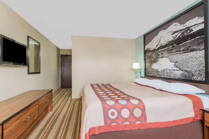 キングサイズベッドのスタンダードルーム, Super 8 By Wyndham Dillon/breckenridge Area