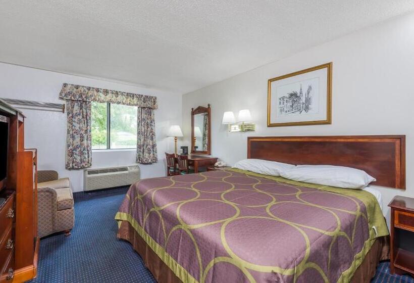 חדר סטנדרט עם מיטת קינג, Super 8 By Wyndham Hartford