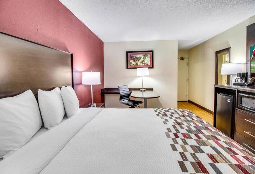חדר סופריור עם מיטת קינג, Red Roof Inn Franklin, Ky