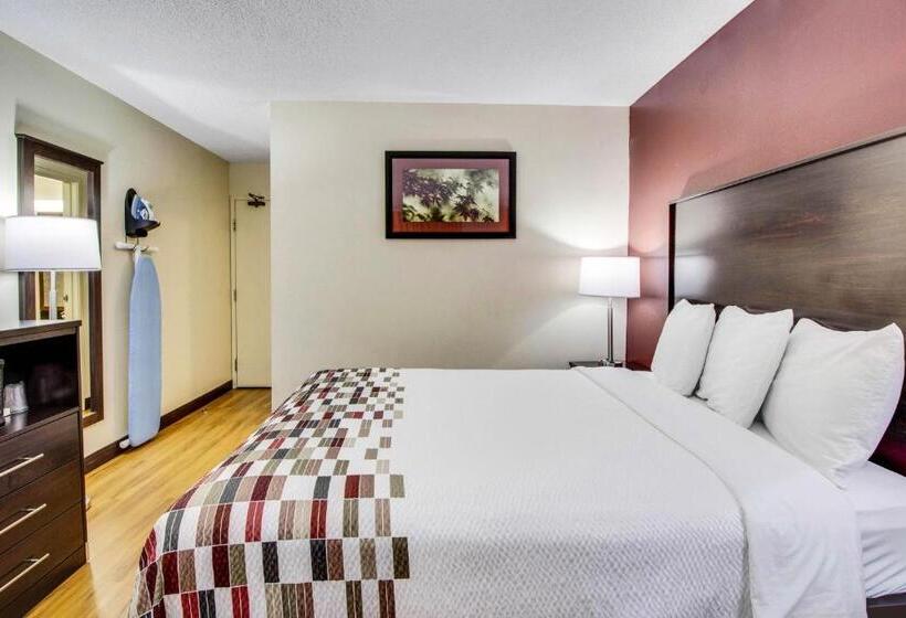 חדר דחוקס עם מיטת קינג, Red Roof Inn Franklin, Ky