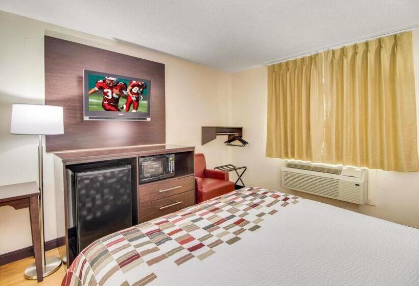 חדר דלוקס מותאם לאנשים עם מוגבלויות, Red Roof Inn Franklin, Ky