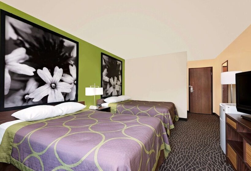 غرفه قياسيه سريرين مزدوجين, Super 8 By Wyndham Muncie/ball St. College Area