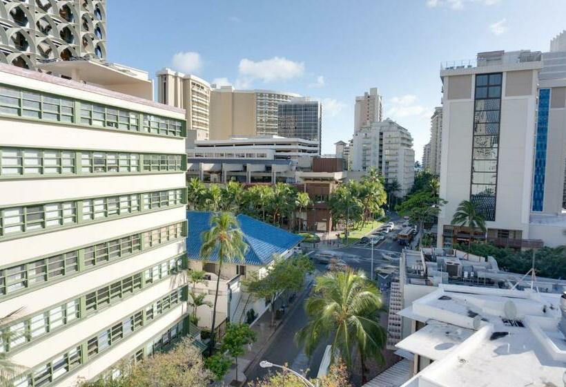 جناح جونيور مزود بمطبخ, Oasis Hotel Waikiki