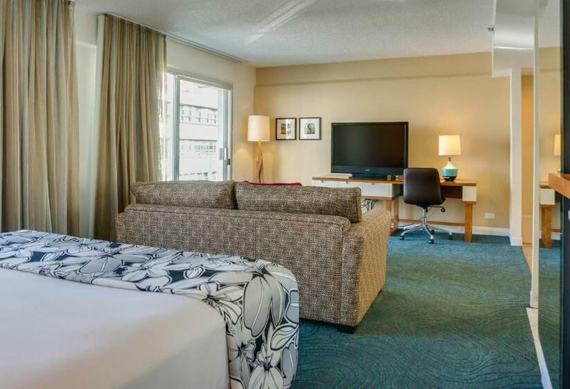 جناح جونيور مزود بمطبخ, Oasis Hotel Waikiki