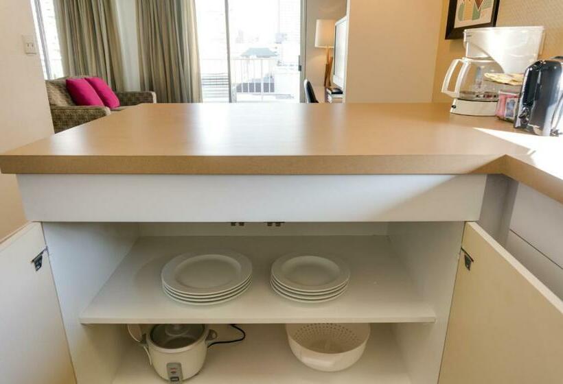 جناح جونيور مزود بمطبخ, Oasis Hotel Waikiki