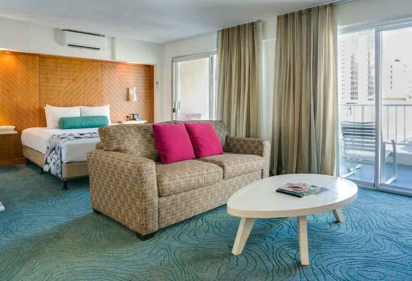 جناح جونيور مزود بمطبخ, Oasis Hotel Waikiki