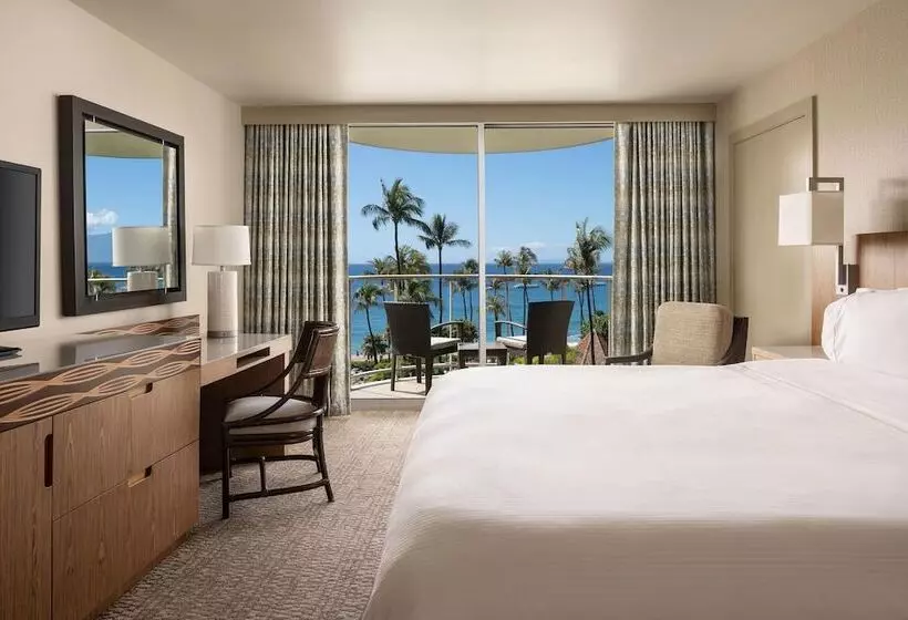 海の見えるダブルベッドスタンダードルーム, The Westin Maui Resort & Spa, Ka Anapali