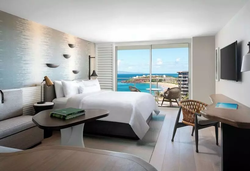 海の見えるダブルベッドスタンダードルーム, The Westin Maui Resort & Spa, Ka Anapali