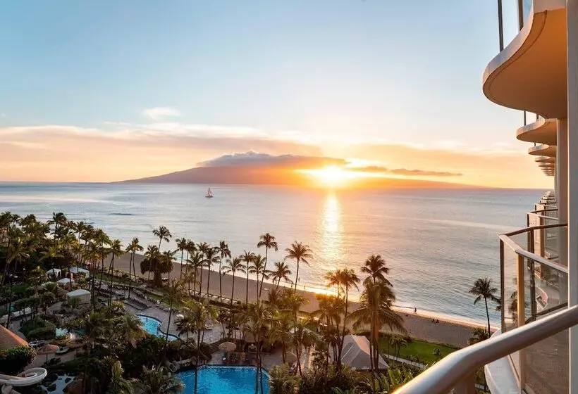 海の見えるダブルベッドスタンダードルーム, The Westin Maui Resort & Spa, Ka Anapali