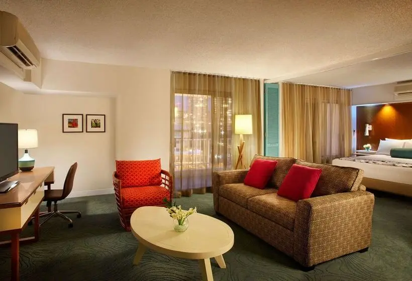 جناح جونيور سرير كينج, Oasis Hotel Waikiki