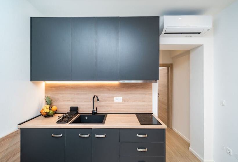 شقة غرفة واحدة مزودة بتراس, Bacan Serviced Apartments