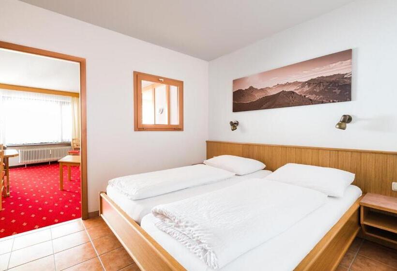 Апартаменты 1 Спальня, Aparthotel Kleinwalsertal