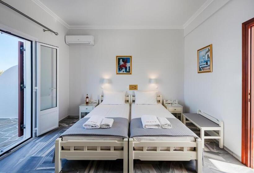 غرفة قياسية مطلّة علي البحر, Irene Hotel   Beachfront