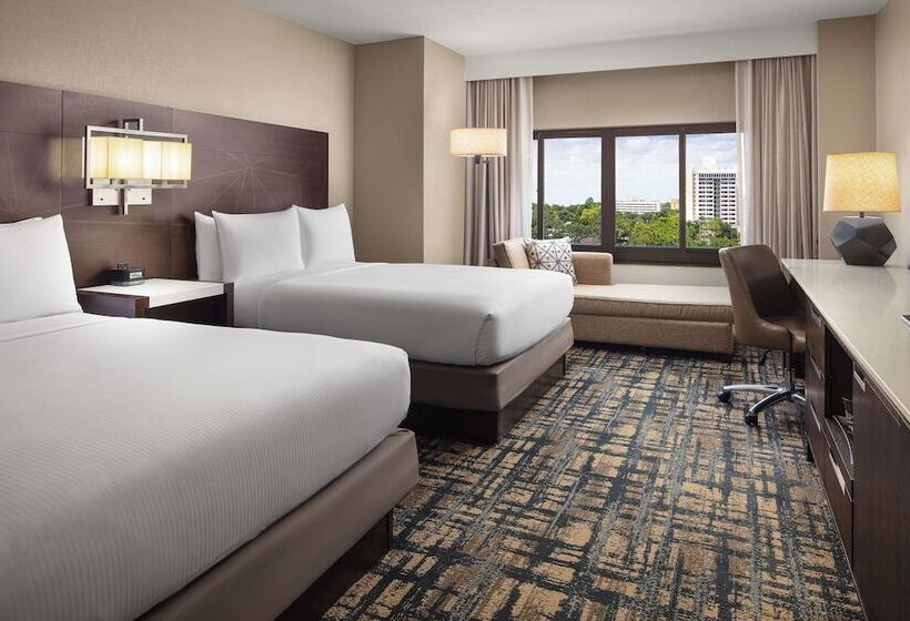 اتاق استاندارد با 2 تخت دوبل, Hilton Orlando Lake Buena Vista   Disney Springs® Area