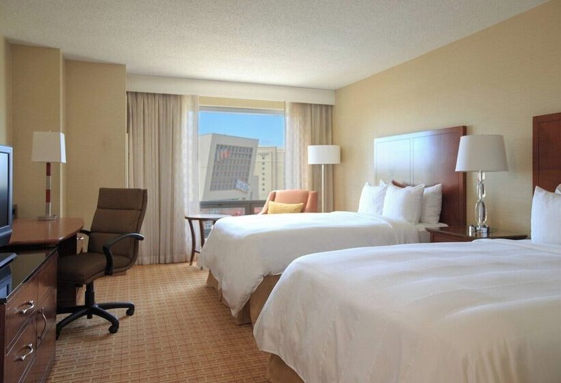 غرفه قياسيه سريرين مزدوجين, Gaithersburg Marriott Washingtonian Center