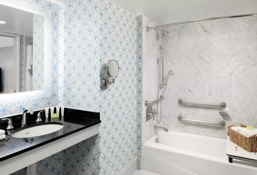 اتاق پرمیوم با چشمانداز دریا, Hyatt Centric Delfina Santa Monica