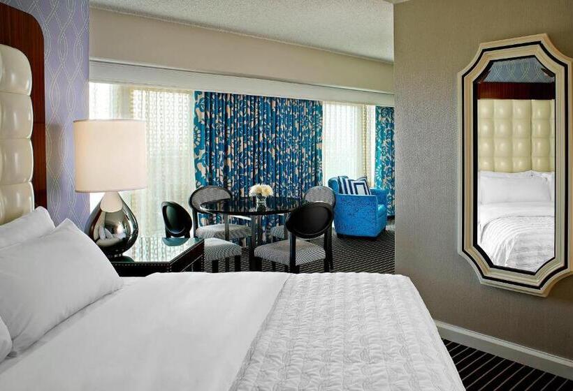 מיטת קינג בסוויטה, Hyatt Centric Delfina Santa Monica