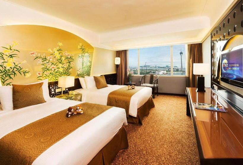اتاق استاندارد با چشم‌انداز دریا, Riviera Macau