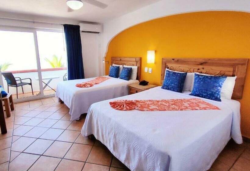 غرفه قياسيه سريرين مزدوجين, El Pescador