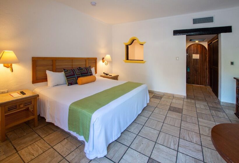 اتاق استاندارد با تخت بزرگ, Hacienda Buenaventura Hotel & Mexican Charm   All Inclusive