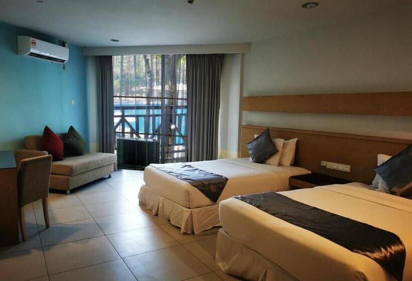 스탠다드 룸 킹사이즈 침대, Century Langkasuka Resort Langkawi