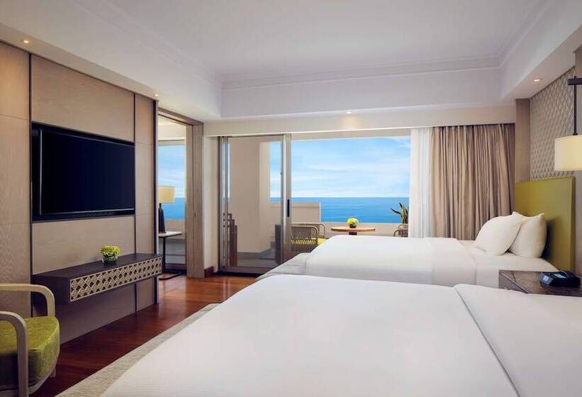 带海景的行政房, Hilton Bali Resort