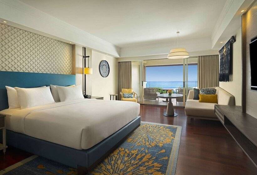Номер Стандарт Двуспальная Кровать Вид на Море, Hilton Bali Resort