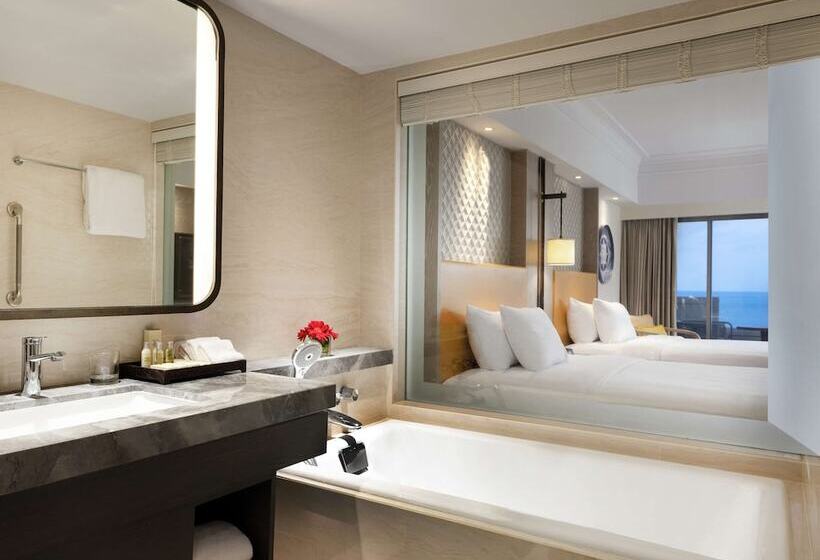 带海景的标准房, Hilton Bali Resort