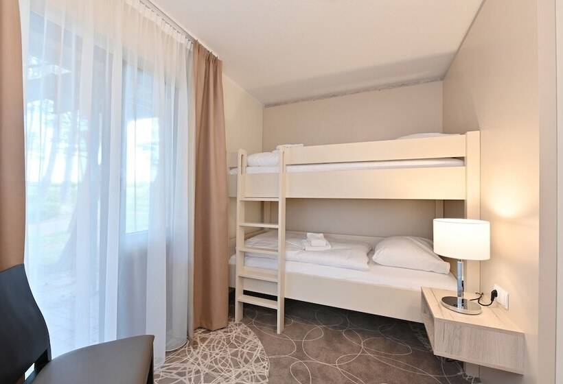 Апартаменты 2 Спальни, Aquamaris Strandresidenz Rugen