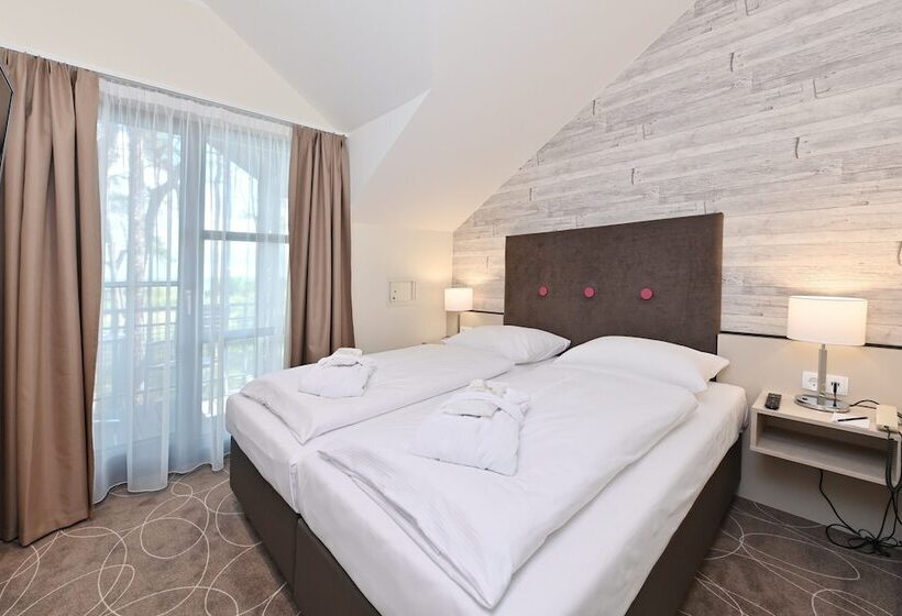 침실 2개 아파트, Aquamaris Strandresidenz Rugen