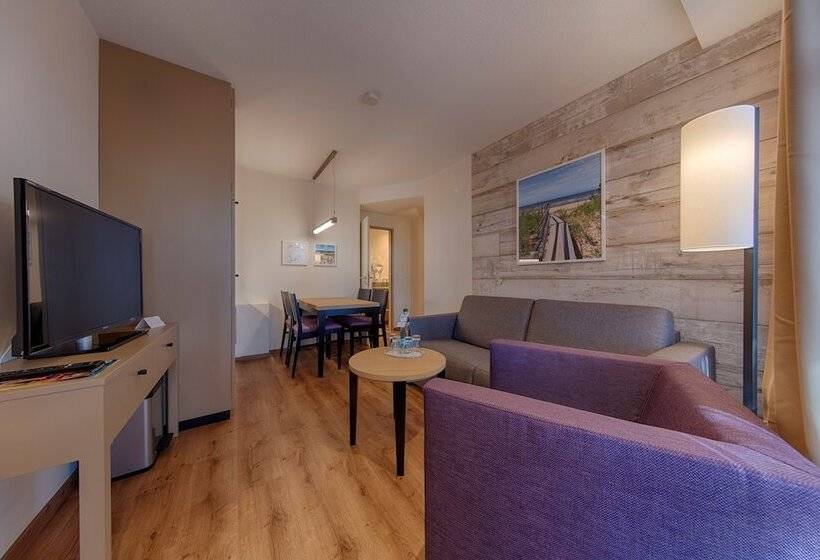 내측 침실 1개 아파트, Aquamaris Strandresidenz Rugen