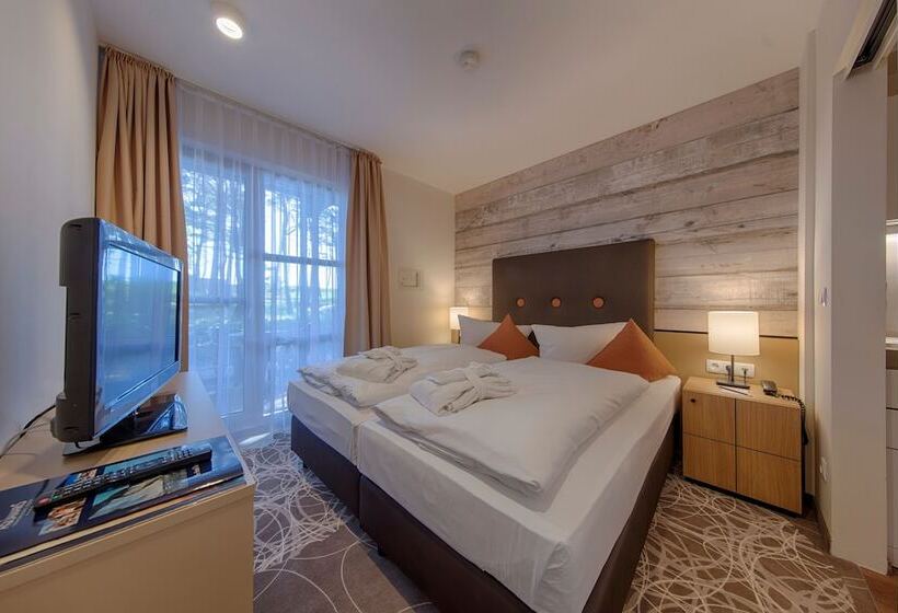 내측 침실 1개 아파트, Aquamaris Strandresidenz Rugen