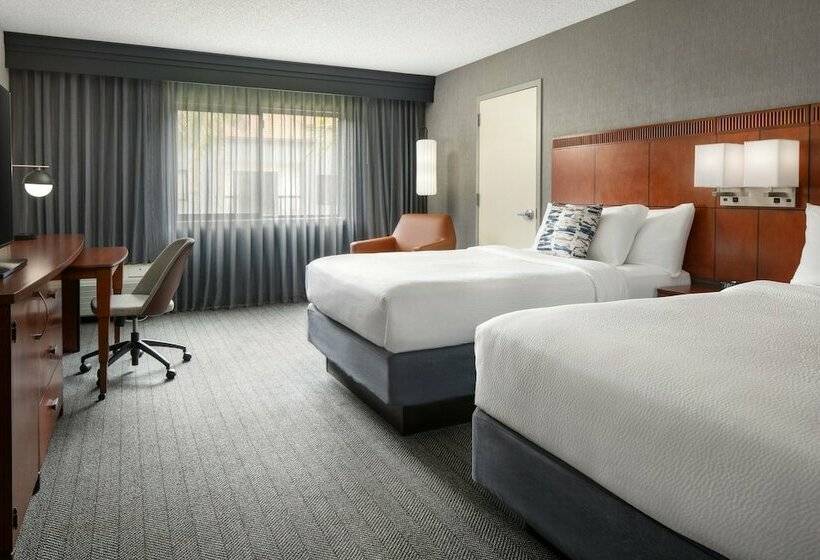 스탠다드 룸 더블 침대 2개, Courtyard By Marriott Los Angeles Hacienda Heights Orange County