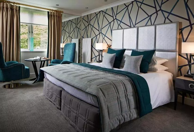 キングサイズベッドのデラックスルーム, Rowhill Grange Hotel & Utopia Spa