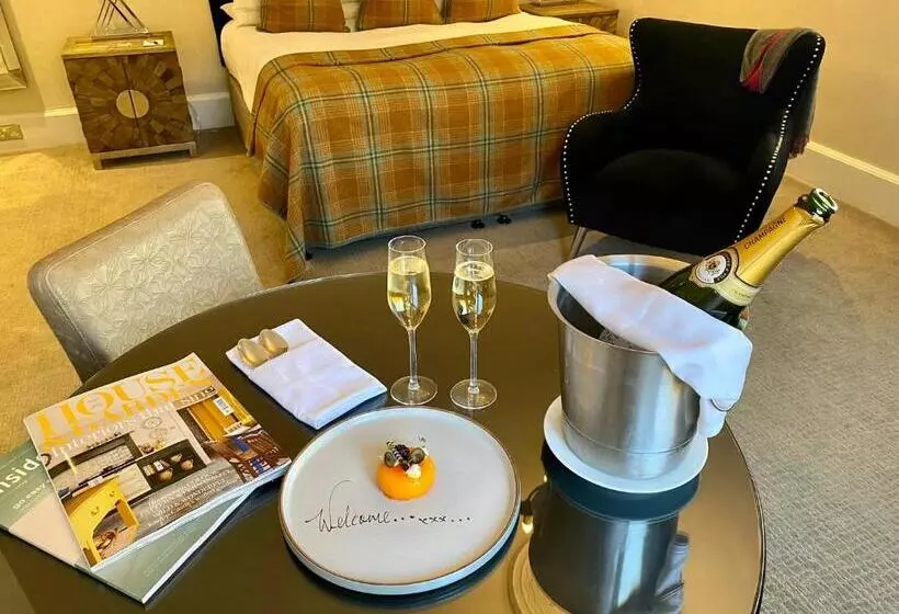 キングサイズベッドのデラックスルーム, Rowhill Grange Hotel & Utopia Spa