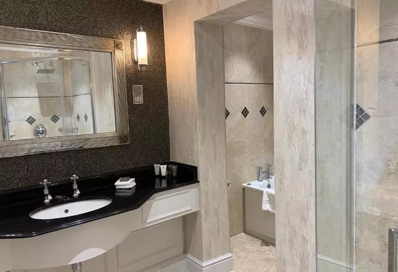 キングサイズベッドのデラックスルーム, Rowhill Grange Hotel & Utopia Spa