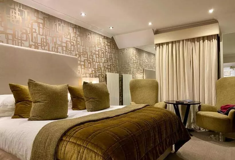 キングサイズベッドのデラックスルーム, Rowhill Grange Hotel & Utopia Spa
