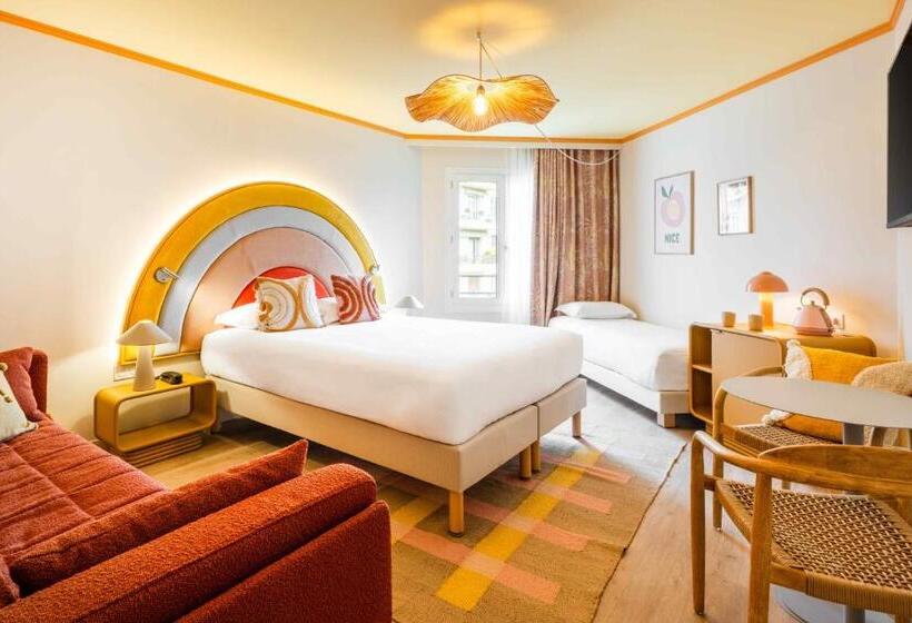 חדר משפחתי, Nice Pam Hotel Fully Renovated