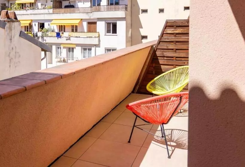 テラス付きスタンダードルーム, Nice Pam Hotel Fully Renovated